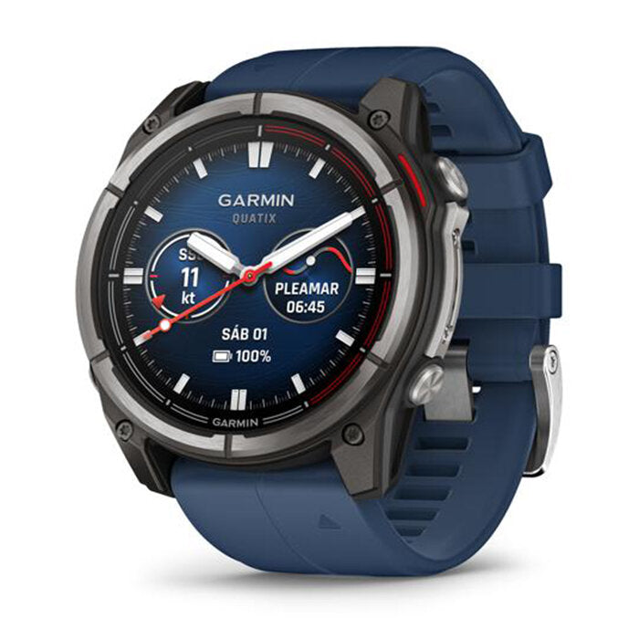 Garmin Quatix 8 51 mm – AMOLED - Zafiro - Titanio