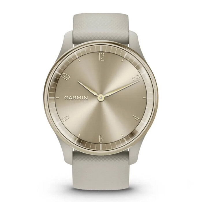 Garmin Vivomove Trend Oro y Correa Beige 010-02665-02