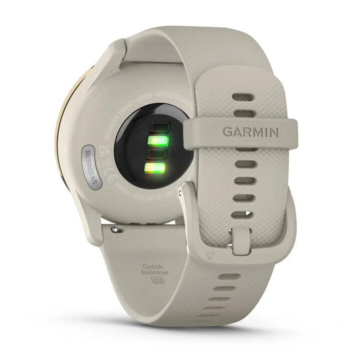Garmin Vivomove Trend Oro y Correa Beige 010-02665-02