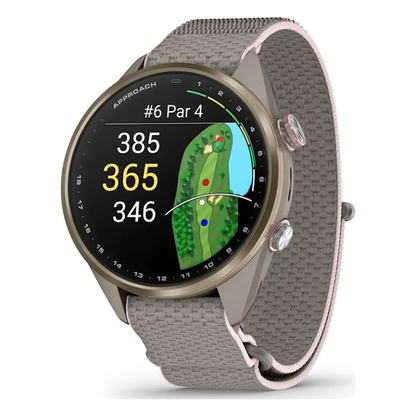 Montre Garmin Approach S72 43 mm Doré/Rose - GPS Golf - 010-04147-04