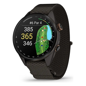Garmin Approach S72 43 mm Carbon Gray/Bronze DLC – GPS Golf Watch - 010-04147-02