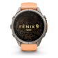 Garmin Fēnix® 9 Pro inReach® 43mm Titanium salmon/orange strap Watch 010-04335-01