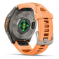 Garmin Fēnix® 9 Pro inReach® 43mm Titanium salmon/orange strap Watch 010-04335-01