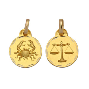HOROSCOPO ORO 18KL - 13MM - Signo del Zodiaco: Sagitario-1.20 gr 
