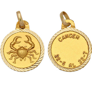 HOROSCOPO ORO 18KL - 20MM - Signo del Zodiaco: Leo-2.25 gr 