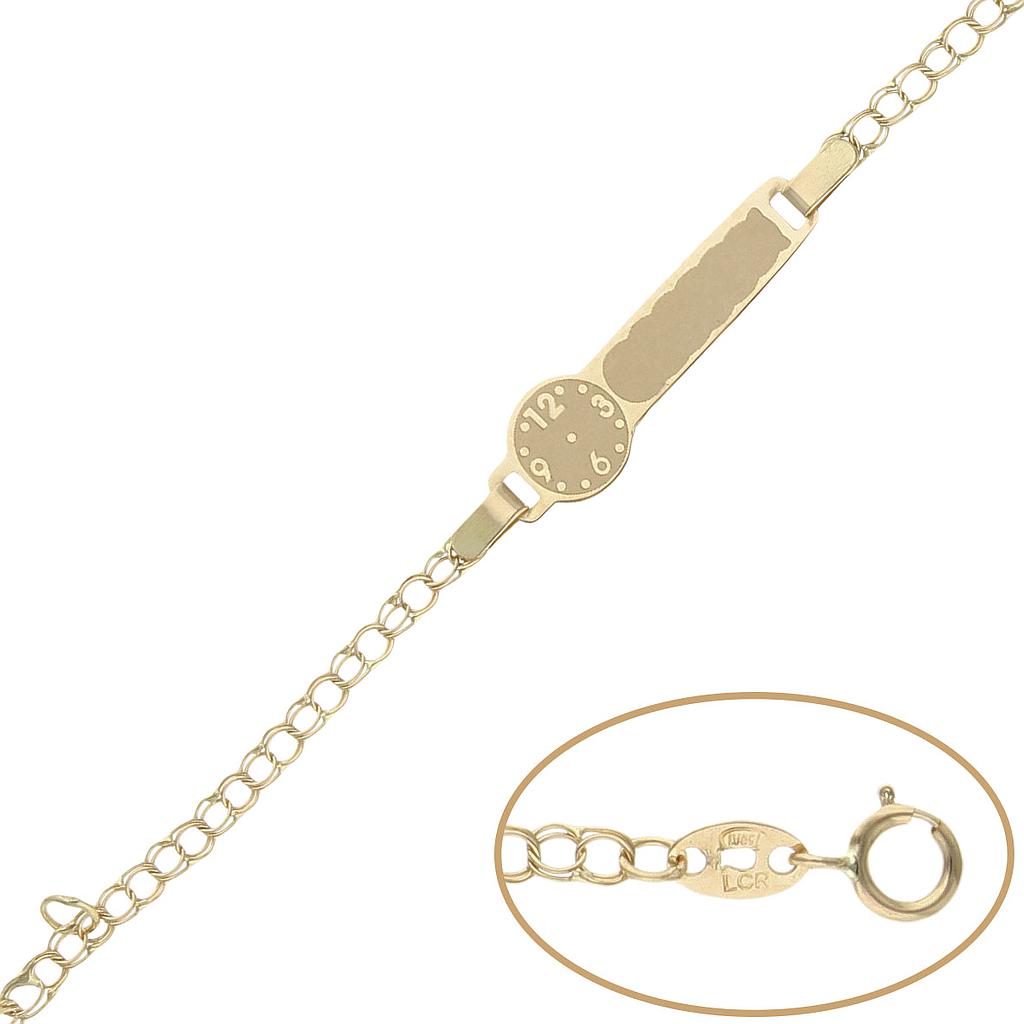 HUNGARA ORO 18KL RELOJ - 14 CM - Peso: 1.55 gr 