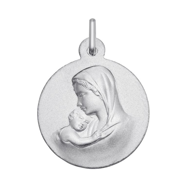 Medalla Argyor Virgen con niño Jesus O375 O.B.