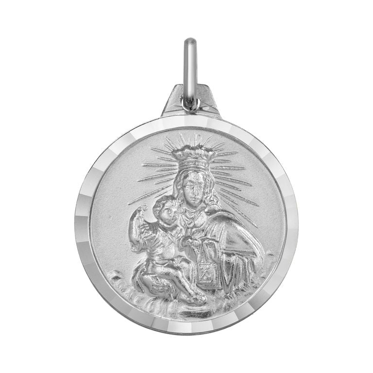 Medalla Argyor virgen del carmelo ag925rh
