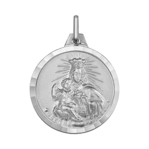 Medalla Argyor virgen del carmelo ag925rh