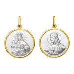 Medalla Argyor Virgen Escapulario CarmenO.A+rh