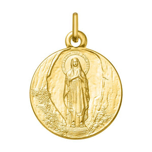 Medalla Argyor virgen Lourdes O375 O.A.