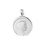 Medalla Argyor Virgen María plata 1ª ley 16mm