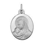 Medalla Argyor Virgen y Niño ag925rh