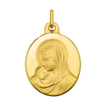 Medalla Argyor Virgen y Niño O750 O.A.