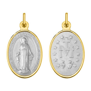 Medalla Argyorvirgen.mirac.tex.en.francés  O.A.+rh