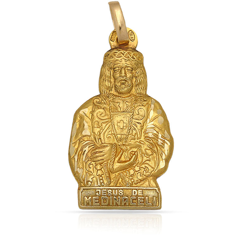 MEDALLA ORO 18KL C. DE MEDINACELI - 16x29MM - Peso: 2.80 gr 