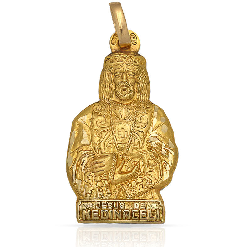 MEDALLA ORO 18KL C. DE MEDINACELI -19X35 - Peso: 4.45 gr 