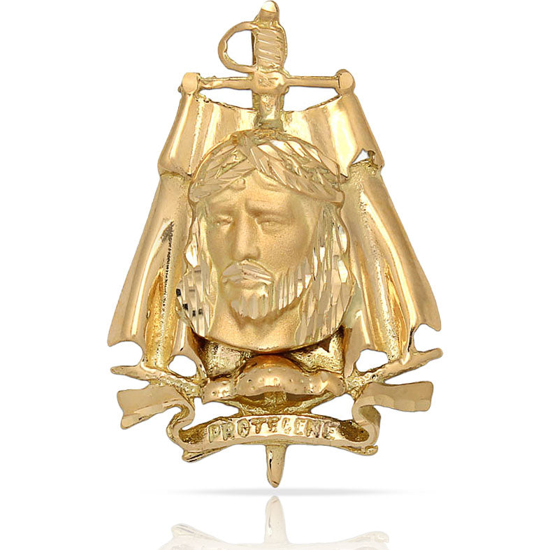 MEDALLA ORO 18KL CRISTO DE LOS TOREROS - Peso: 6.95 gr 