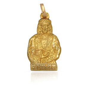 MEDALLA ORO 18KL CRISTO DE MEDINACELI - 13x24MM - Peso: 1.80 gr 