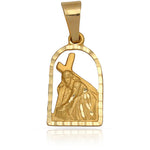 MEDALLA ORO 18KL CRISTO DEL PAÑO 11X20MM - Peso: 2.40 gr 