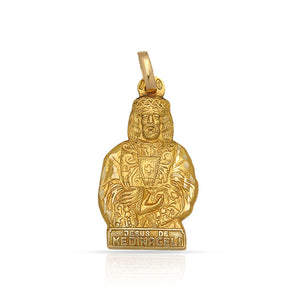 MEDALLA ORO 18KL CRISTO MEDINACELI - 10x18MM - Peso: 1.05 gr 