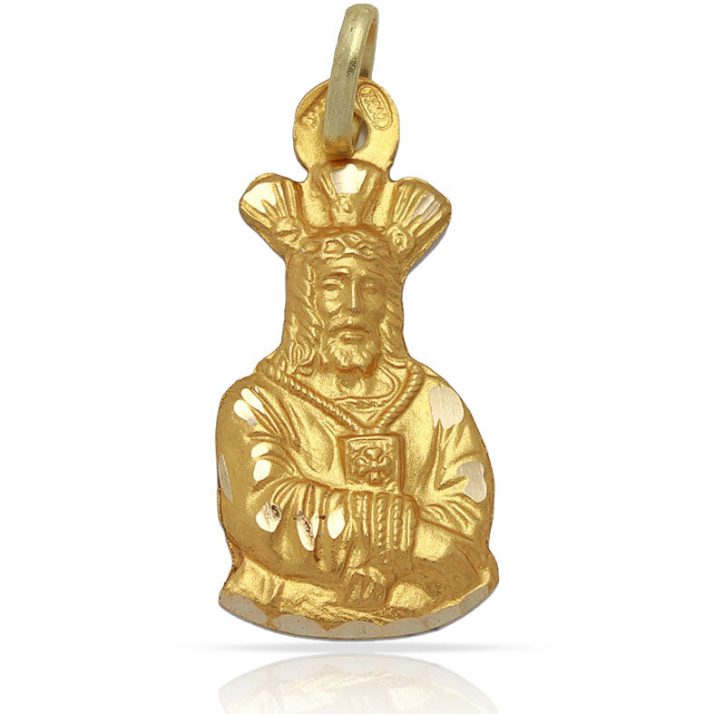 MEDALLA ORO 18KL EL CAUTIVO - 21X41MM - Peso: 4.85 gr 