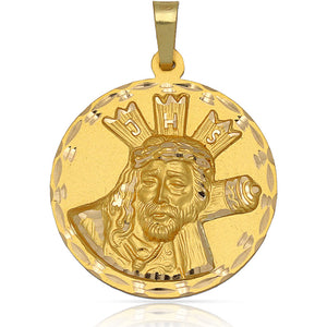 MEDALLA ORO 18KL GRAN PODER - 33MM - Peso: 6.85 gr 