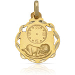MEDALLA ORO 18KL RELOJ - 16X20MM - Peso: 1.70 gr 