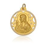 MEDALLA ORO 18KL SAGRADO CORAZON - 20MM - Peso: 2.60 gr 