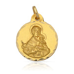 MEDALLA ORO 18KL SAN ANTONIO - 17MM - Peso: 2.15 gr 