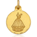 MEDALLA ORO 18KL SAN FERMIN- 21MM - Peso: 2.90 gr 
