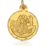 MEDALLA ORO 18KL SAN GABRIEL- 21MM - Peso: 2.90 gr 