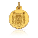 MEDALLA ORO 18KL SANTA FAZ MEDIDA 15MM - Peso: 1.70 gr 