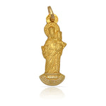 MEDALLA ORO 18KL V.AUXILIADORA- 10X29MM  - Peso: 2.00 gr 