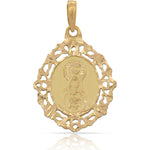 MEDALLA ORO 18KL V. DE BELEN - 22X29MM - Peso: 3.45 gr 