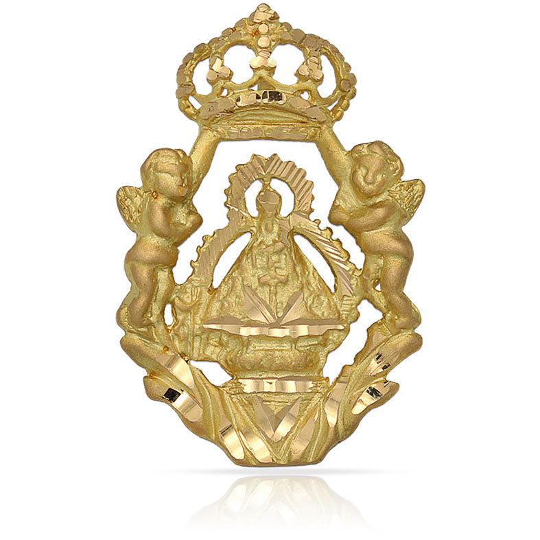 MEDALLA ORO 18KL V.DE LA CABEZA- 23X35MM - Peso: 5.15 gr 