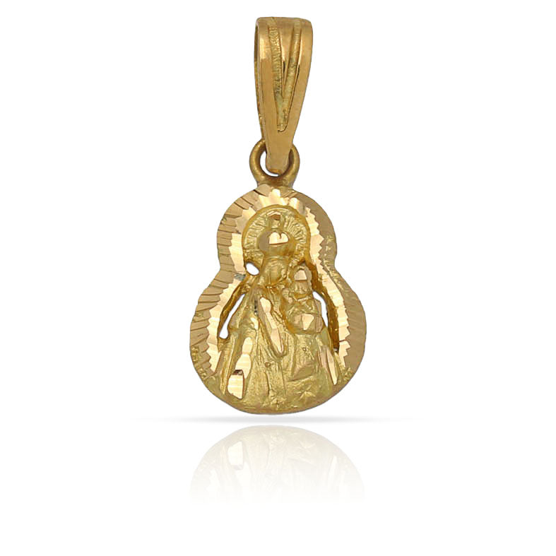 MEDALLA ORO 18KL V. DE LA ESTRELLA - 10X16MM - Peso: 1.30 gr 