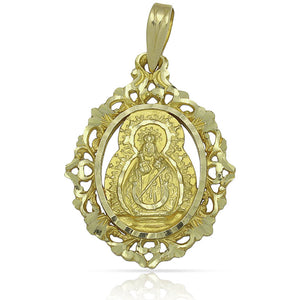 MEDALLA ORO 18KL V.DE LA FUENSANTA-21X27MM - Peso: 4.00 gr 
