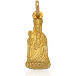 MEDALLA ORO 18KL V.DE LA VICTORIA - 11X28MM  - Peso: 2.35 gr 