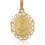 MEDALLA ORO 18KL V. DE LIDON - 19X26MM - Peso: 2.55 gr 