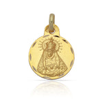 MEDALLA ORO 18KL V. DE LOS DOLORES - 16MM - Peso: 1.65 gr 