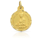 MEDALLA ORO 18KL V. DE MONTSERRAT - 15MM - Peso: 1.70 gr 