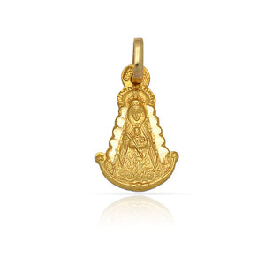 MEDALLA ORO 18KL V. DEL ROCIO - 11x18MM - Peso: 1.20 gr 
