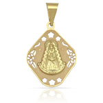 MEDALLA ORO 18KL V. DEL ROCIO - 17X22MM - Peso: 1.10 gr 