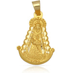 MEDALLA ORO 18KL V. DEL ROCIO - 30X42MM - Peso: 7.05 gr 