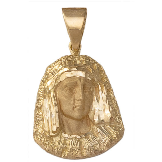 MEDALLA ORO 18KL V. MACARENA - 23x30MM - Peso: 13.10 gr 
