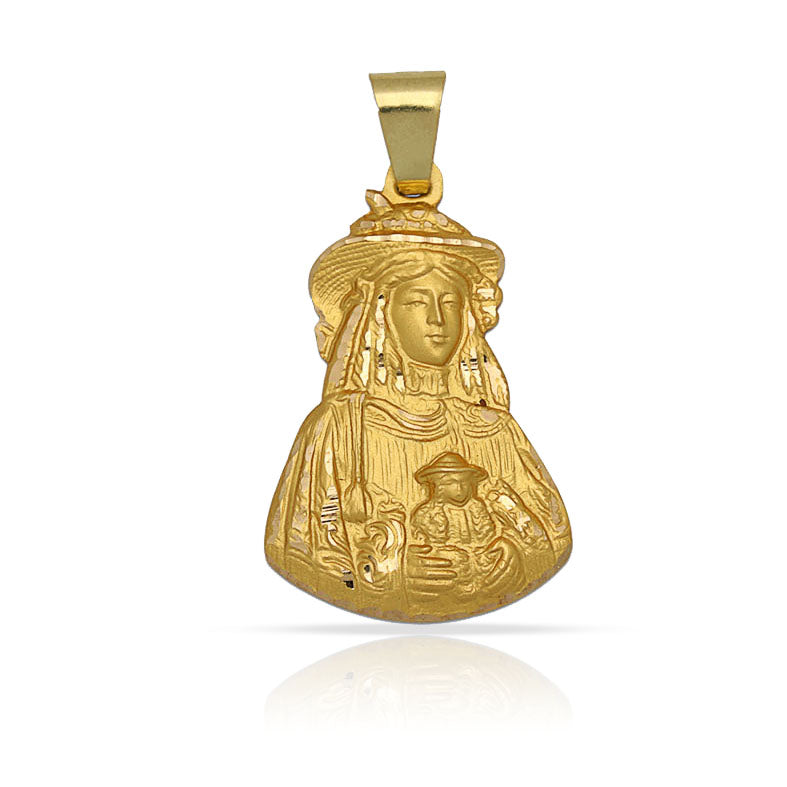 MEDALLA ORO 18KL V. ROCIO DE PASTORA  - Peso: 2.90 gr 