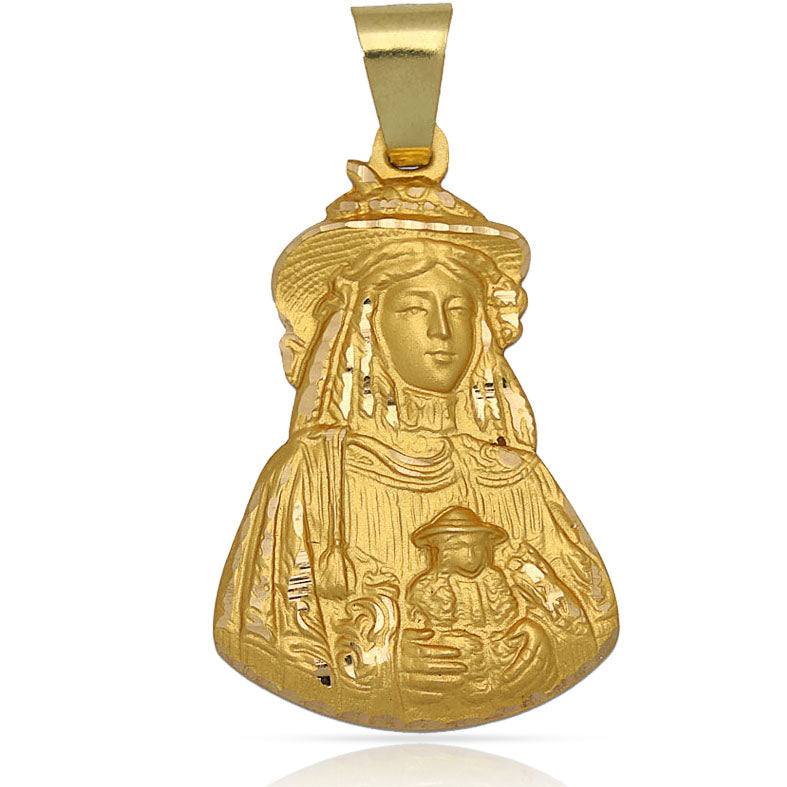 MEDALLA ORO 18KL V. ROCIO DE PASTORA  - Peso: 7.75 gr 