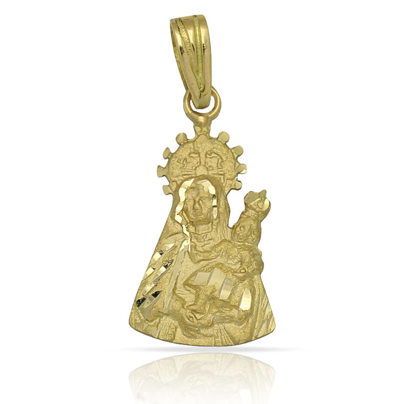MEDALLA ORO 18KL V. SANTA ANA - 12X22MM  - Peso: 2.40 gr 