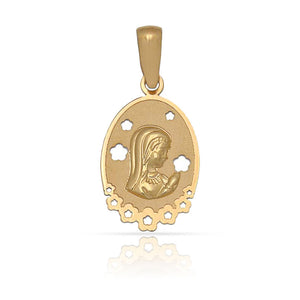 MEDALLA ORO 18KL VIRGEN NIÑA - 11X18MM - Peso: 0.70 gr 